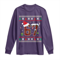 Funny Six Seven Meme Christmas Ugly Sweater Long Sleeve Shirt Trendy Tiktok Gift - Wonder Print Shop