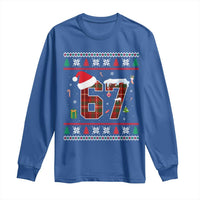 Funny Six Seven Meme Christmas Ugly Sweater Long Sleeve Shirt Trendy Tiktok Gift - Wonder Print Shop