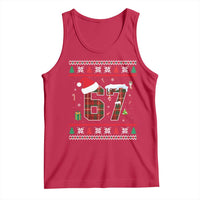 Funny Six Seven Meme Christmas Ugly Sweater Tank Top Trendy Tiktok Gift - Wonder Print Shop