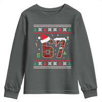 Funny Six Seven Meme Christmas Ugly Sweater Youth Sweatshirt Trendy Tiktok Gift - Wonder Print Shop
