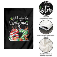 All I Want For Christmas Is 67 Garden Flag Trending Meme Holiday Gift - Wonder Print Shop
