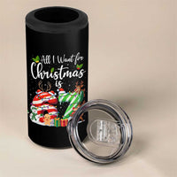 All I Want For Christmas Is 67 4 in 1 Can Cooler Tumbler Trending Meme Holiday Gift - Wonder Print Shop