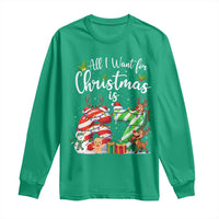 All I Want For Christmas Is 67 Long Sleeve Shirt Trending Meme Holiday Gift - Wonder Print Shop