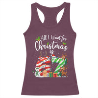 All I Want For Christmas Is 67 Racerback Tank Top Trending Meme Holiday Gift - Wonder Print Shop