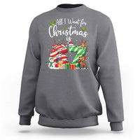 All I Want For Christmas Is 67 Sweatshirt Trending Meme Holiday Gift - Wonder Print Shop