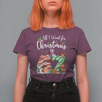 All I Want For Christmas Is 67 T Shirt For Women Trending Meme Holiday Gift - Wonder Print Shop