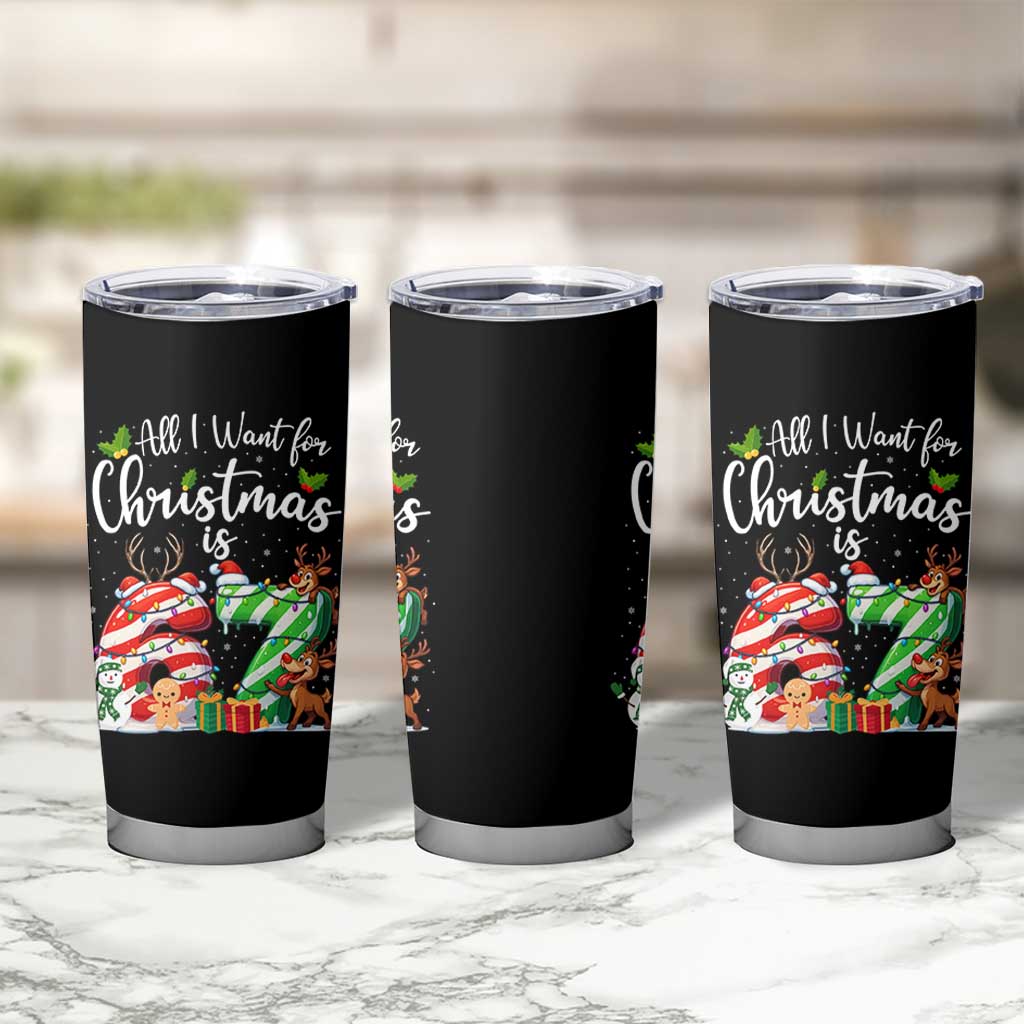All I Want For Christmas Is 67 Tumbler Cup Trending Meme Holiday Gift - Wonder Print Shop