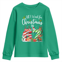 All I Want For Christmas Is 67 Youth Sweatshirt Trending Meme Holiday Gift - Wonder Print Shop