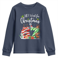 All I Want For Christmas Is 67 Youth Sweatshirt Trending Meme Holiday Gift - Wonder Print Shop