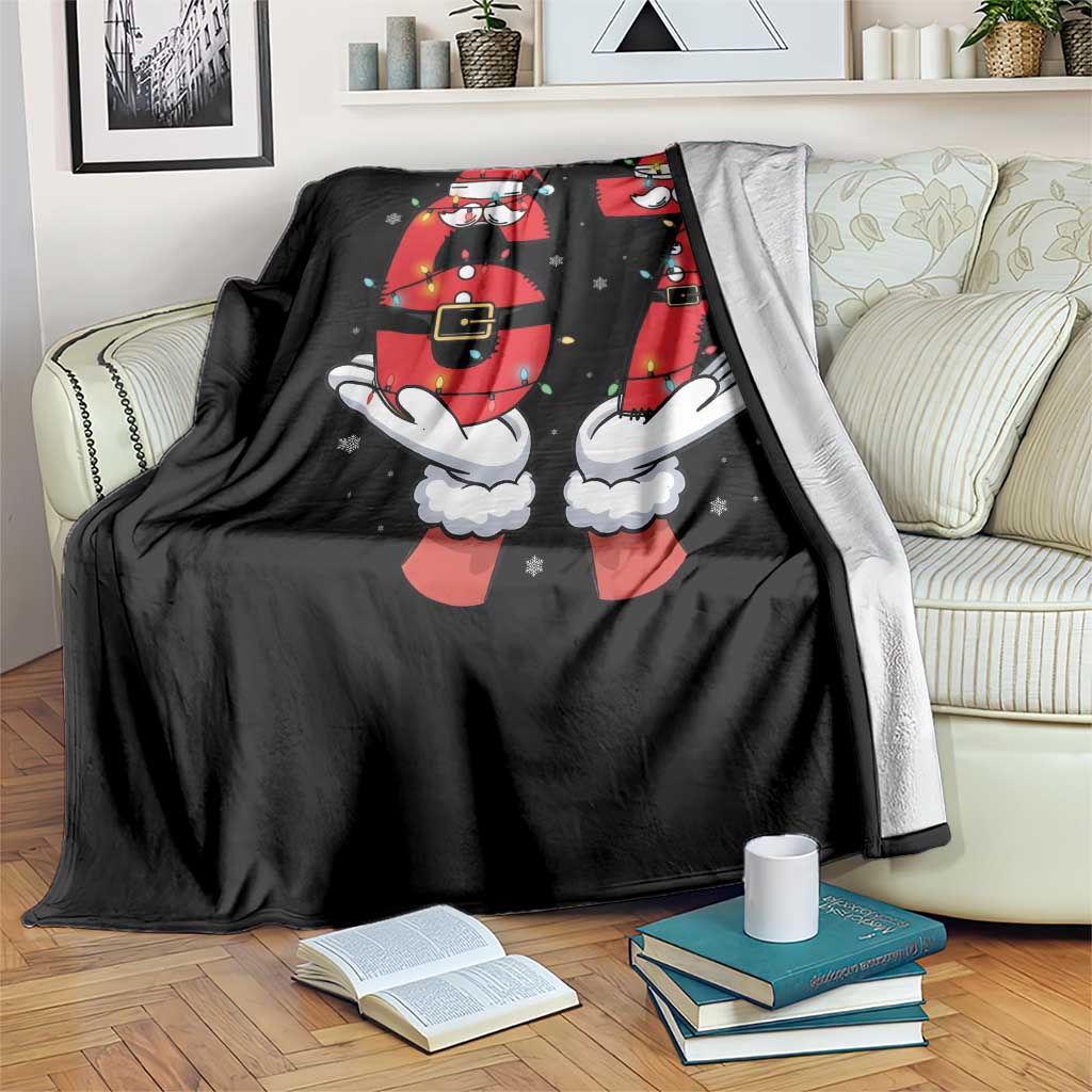 Funny 67 Meme Throw Blanket Funny Christmas Party Holiday Gift - Wonder Print Shop