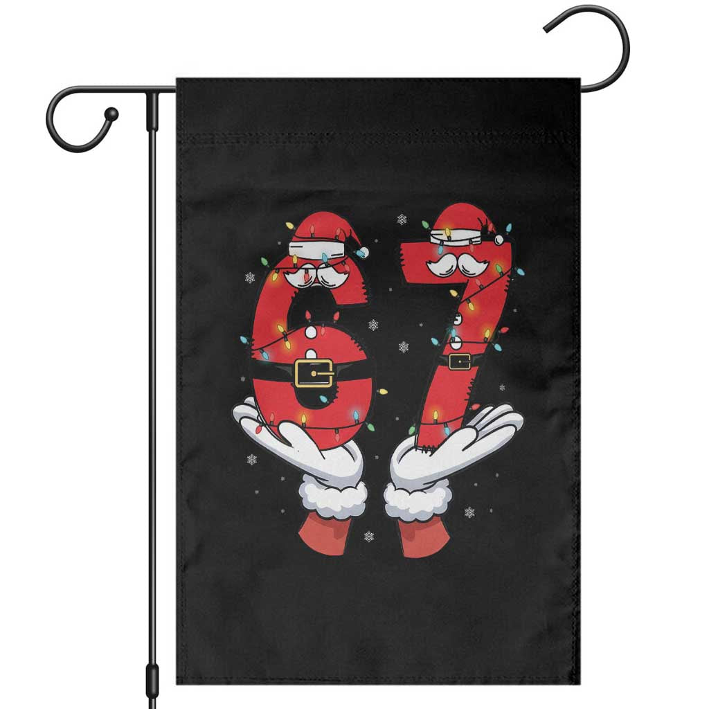 Funny 67 Meme Garden Flag Funny Christmas Party Holiday Gift - Wonder Print Shop