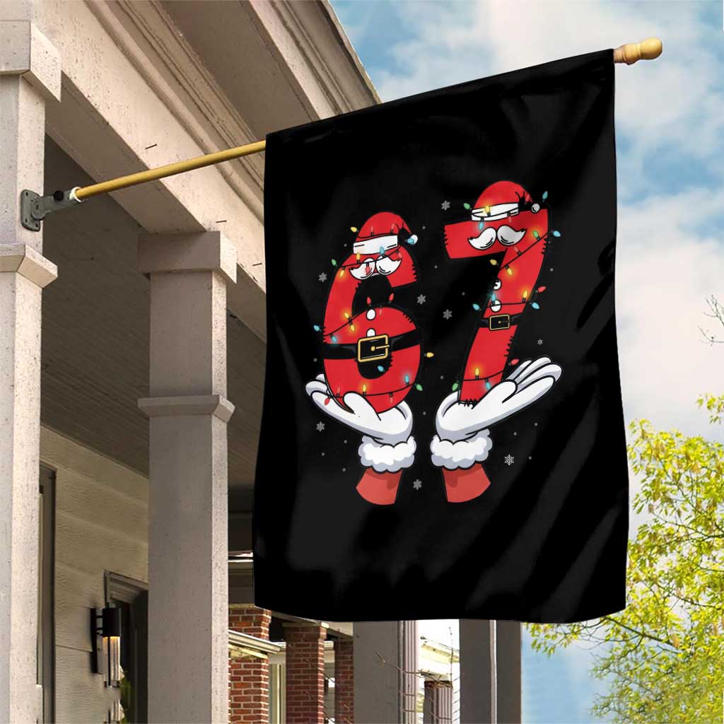 Funny 67 Meme Garden Flag Funny Christmas Party Holiday Gift - Wonder Print Shop