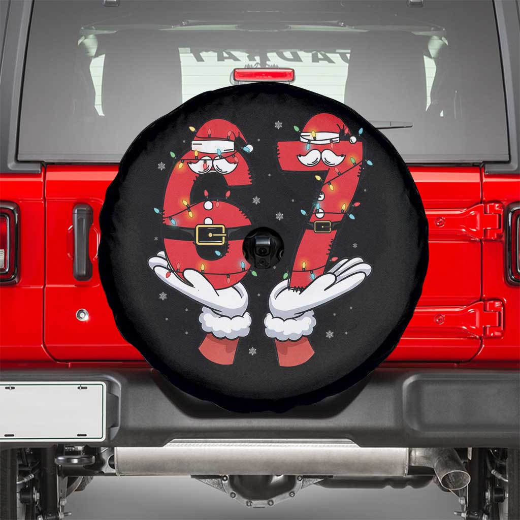 Funny 67 Meme Spare Tire Cover Funny Christmas Party Holiday Gift - Wonder Print Shop