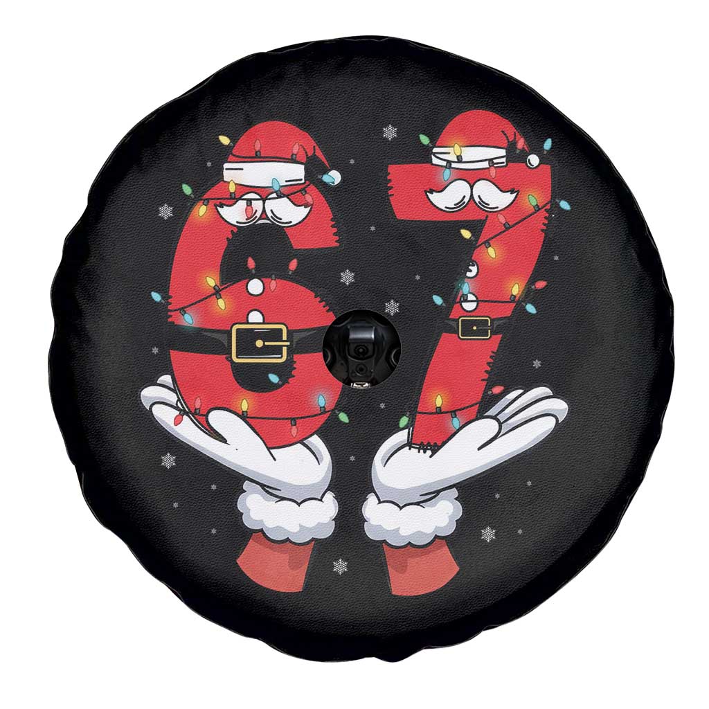 Funny 67 Meme Spare Tire Cover Funny Christmas Party Holiday Gift - Wonder Print Shop