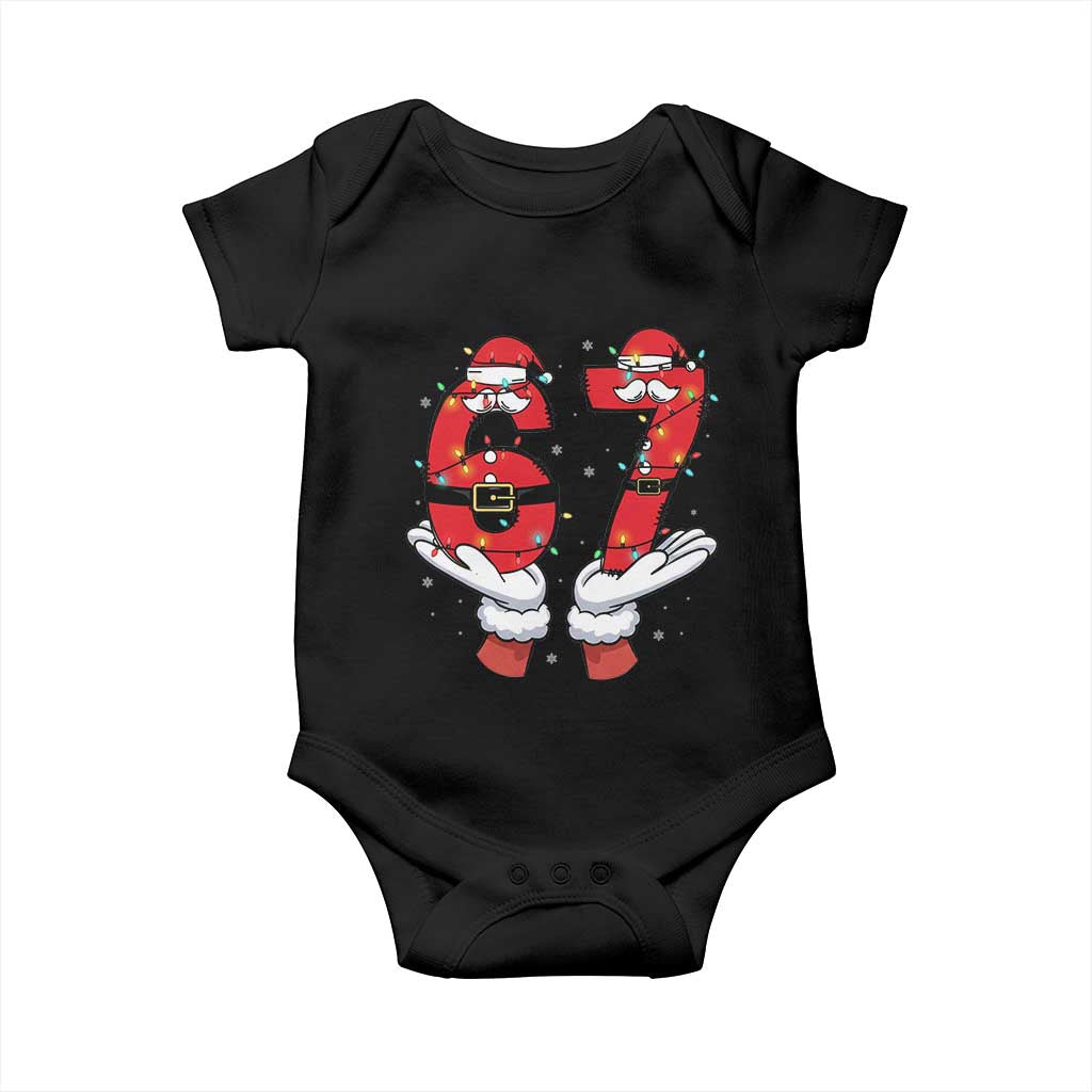 Funny 67 Meme Baby Onesie Funny Christmas Party Holiday Gift - Wonder Print Shop