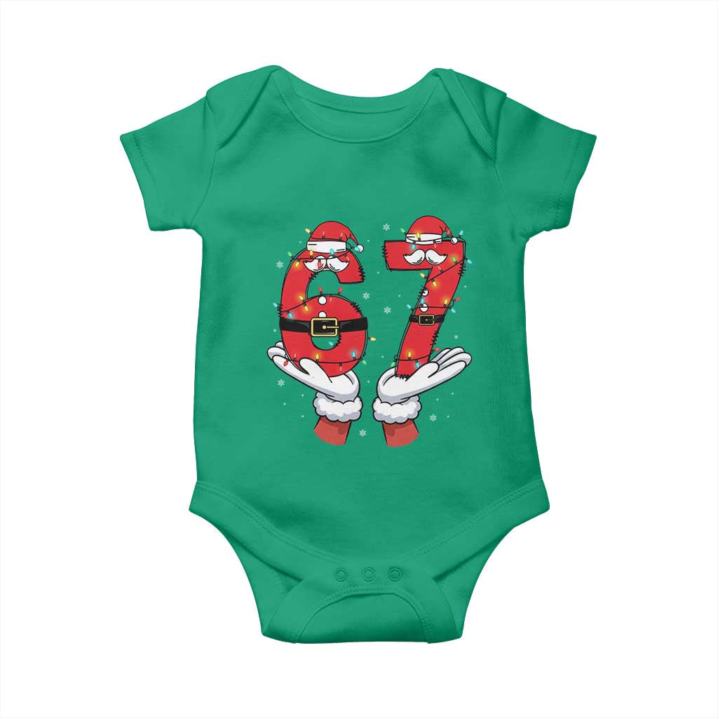 Funny 67 Meme Baby Onesie Funny Christmas Party Holiday Gift - Wonder Print Shop