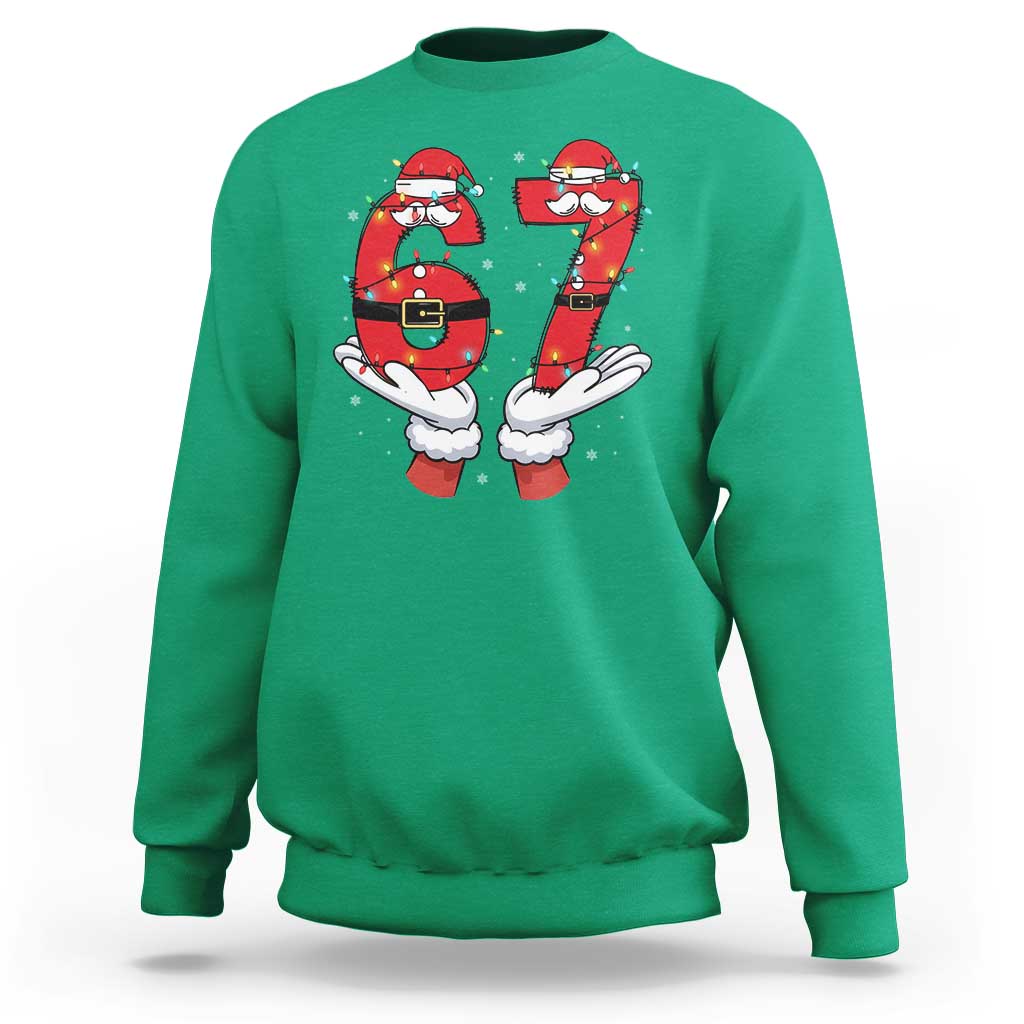 Funny 67 Meme Sweatshirt Funny Christmas Party Holiday Gift - Wonder Print Shop