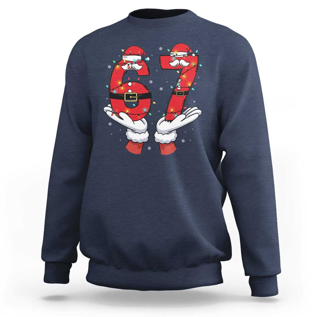 Funny 67 Meme Sweatshirt Funny Christmas Party Holiday Gift - Wonder Print Shop