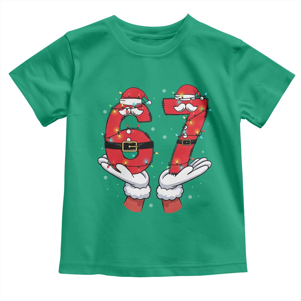 Funny 67 Meme Toddler T Shirt Funny Christmas Party Holiday Gift - Wonder Print Shop