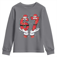 Funny 67 Meme Youth Sweatshirt Funny Christmas Party Holiday Gift - Wonder Print Shop