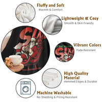 Tis The Season For Sixx Seven Meme Throw Blanket Funny Trendy Christmas Party Gift - Wonder Print Shop