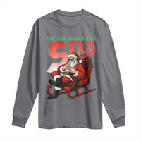 Tis The Season For Sixx Seven Meme Long Sleeve Shirt Funny Trendy Christmas Party Gift - Wonder Print Shop