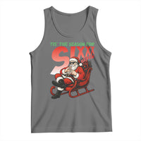 Tis The Season For Sixx Seven Meme Tank Top Funny Trendy Christmas Party Gift - Wonder Print Shop