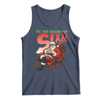 Tis The Season For Sixx Seven Meme Tank Top Funny Trendy Christmas Party Gift - Wonder Print Shop