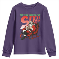 Tis The Season For Sixx Seven Meme Youth Sweatshirt Funny Trendy Christmas Party Gift - Wonder Print Shop
