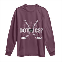 Funny Got Ice Hockey Player Gift Long Sleeve Shirt - Wonder Print Shop