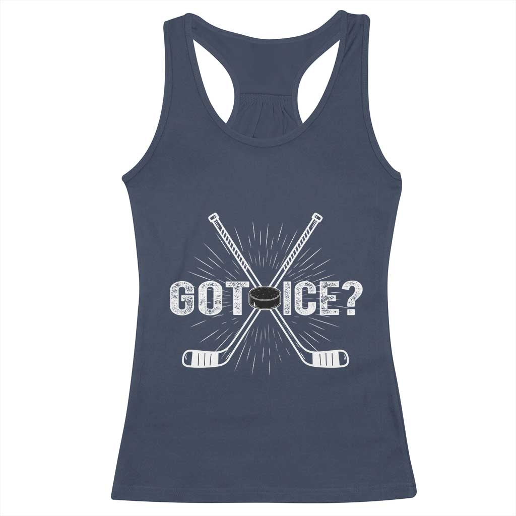Funny Got Ice Hockey Player Gift Racerback Tank Top - Wonder Print Shop