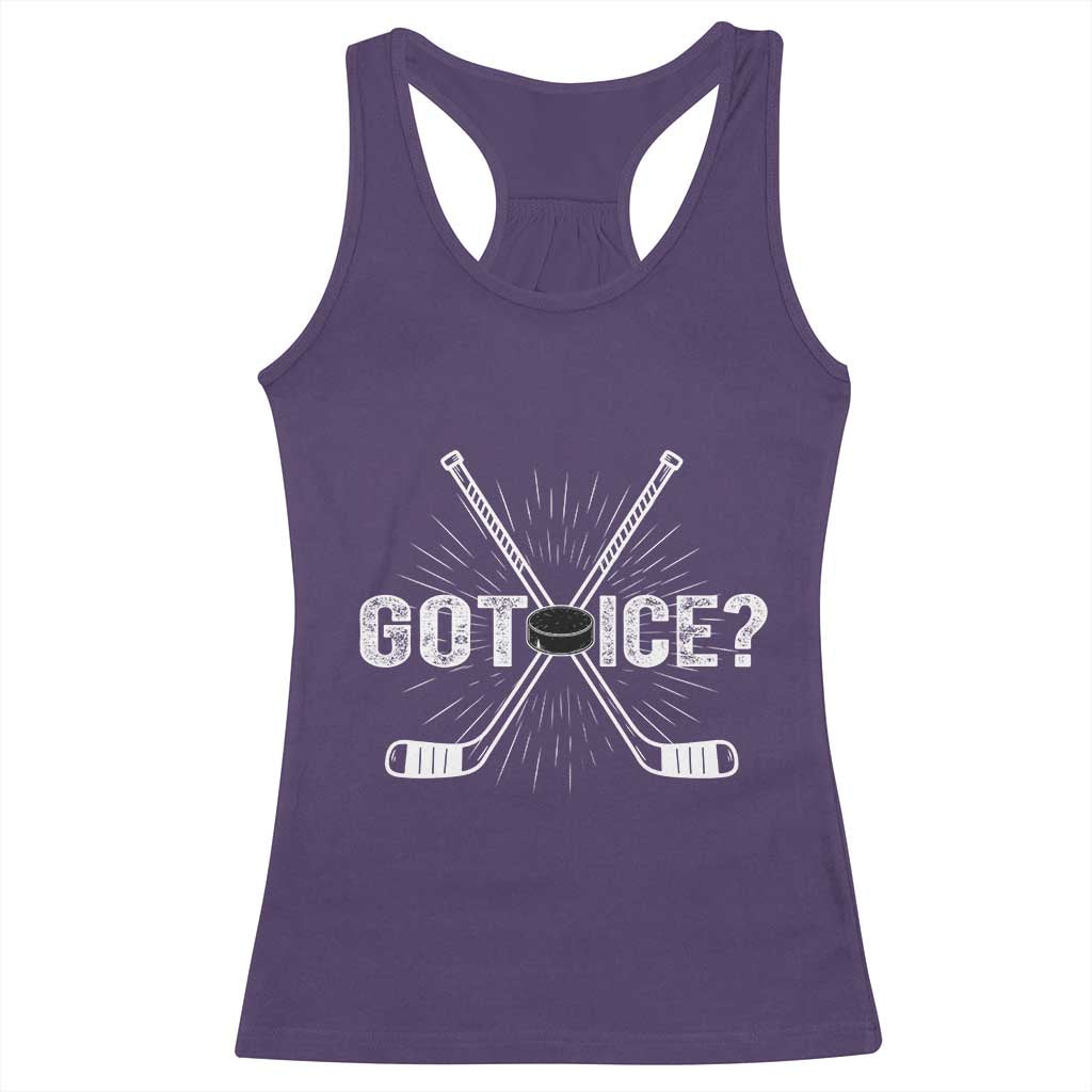 Funny Got Ice Hockey Player Gift Racerback Tank Top - Wonder Print Shop