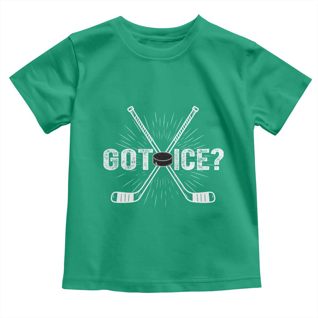 Funny Got Ice Hockey Player Gift Toddler T Shirt - Wonder Print Shop