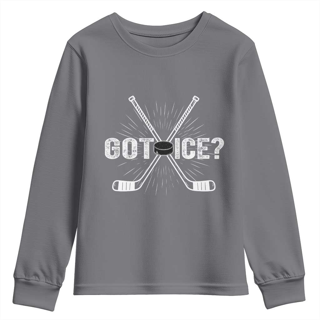 Funny Got Ice Hockey Player Gift Youth Sweatshirt - Wonder Print Shop