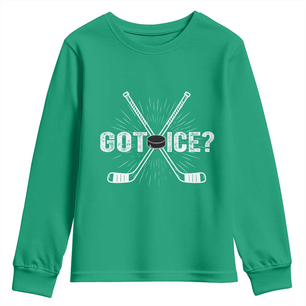 Funny Got Ice Hockey Player Gift Youth Sweatshirt - Wonder Print Shop