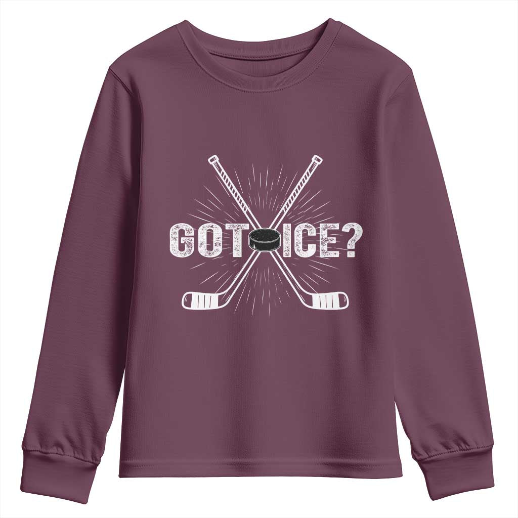 Funny Got Ice Hockey Player Gift Youth Sweatshirt - Wonder Print Shop