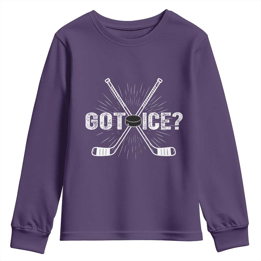 Funny Got Ice Hockey Player Gift Youth Sweatshirt - Wonder Print Shop