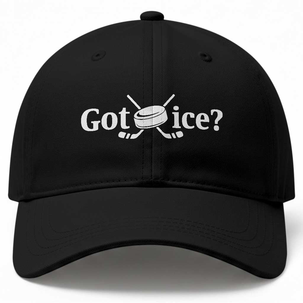 Got Ice Baseball Cap Funny Hockey Lover Gift
