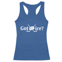 Got Ice Racerback Tank Top Funny Hockey Lover Gift - Wonder Print Shop