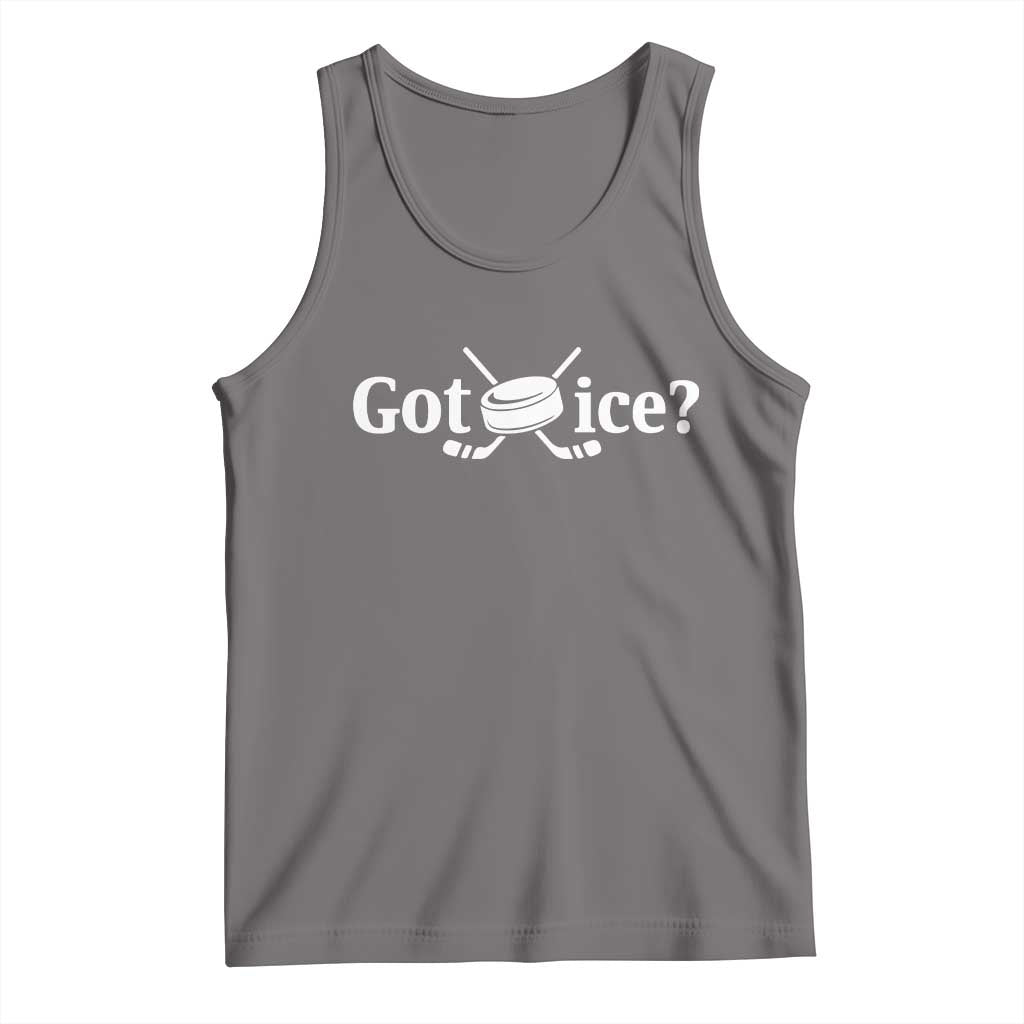 Got Ice Tank Top Funny Hockey Lover Gift - Wonder Print Shop