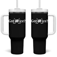 Got Ice Tumbler With Handle Funny Hockey Lover Gift - Wonder Print Shop