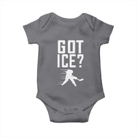 Got Ice Baby Onesie Funny Youth Ice Hockey Gift - Wonder Print Shop