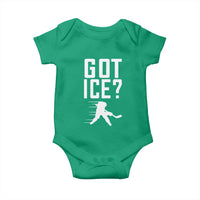 Got Ice Baby Onesie Funny Youth Ice Hockey Gift - Wonder Print Shop
