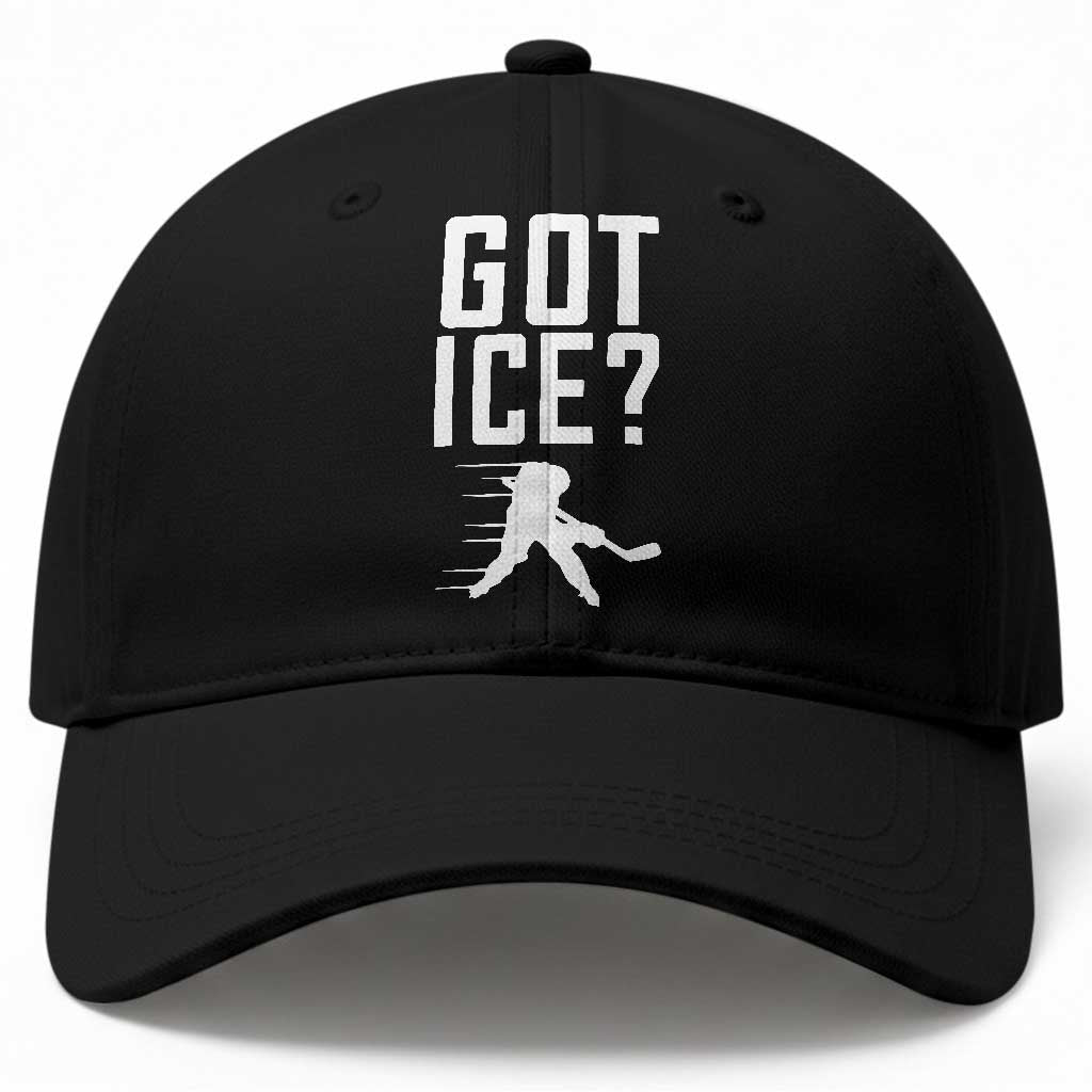 Got Ice Baseball Cap Funny Youth Ice Hockey Gift