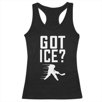 Got Ice Racerback Tank Top Funny Youth Ice Hockey Gift - Wonder Print Shop