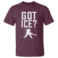 Got Ice T Shirt Funny Youth Ice Hockey Gift - Wonder Print Shop