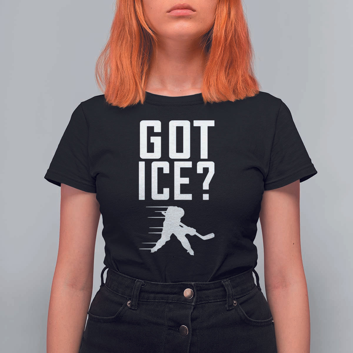 Got Ice T Shirt For Women Funny Youth Ice Hockey Gift - Wonder Print Shop