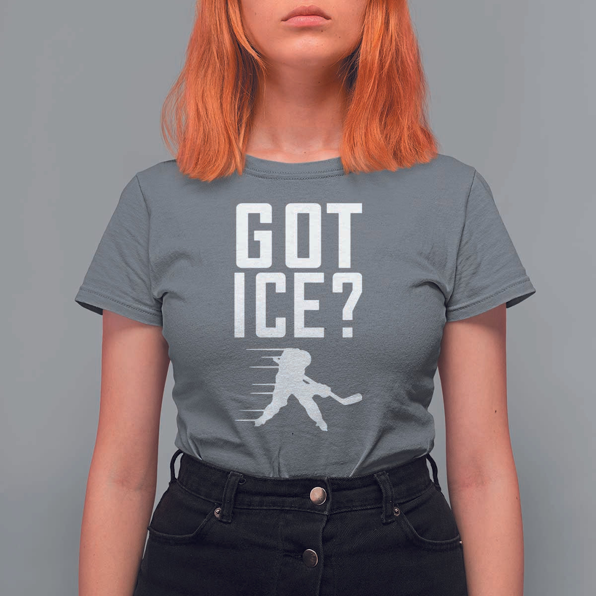 Got Ice T Shirt For Women Funny Youth Ice Hockey Gift - Wonder Print Shop