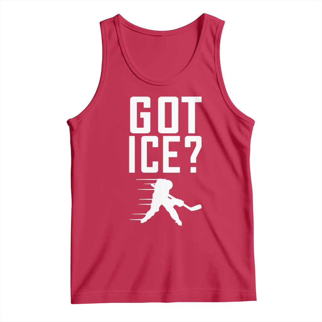 Got Ice Tank Top Funny Youth Ice Hockey Gift - Wonder Print Shop