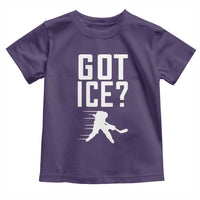 Got Ice Toddler T Shirt Funny Youth Ice Hockey Gift - Wonder Print Shop